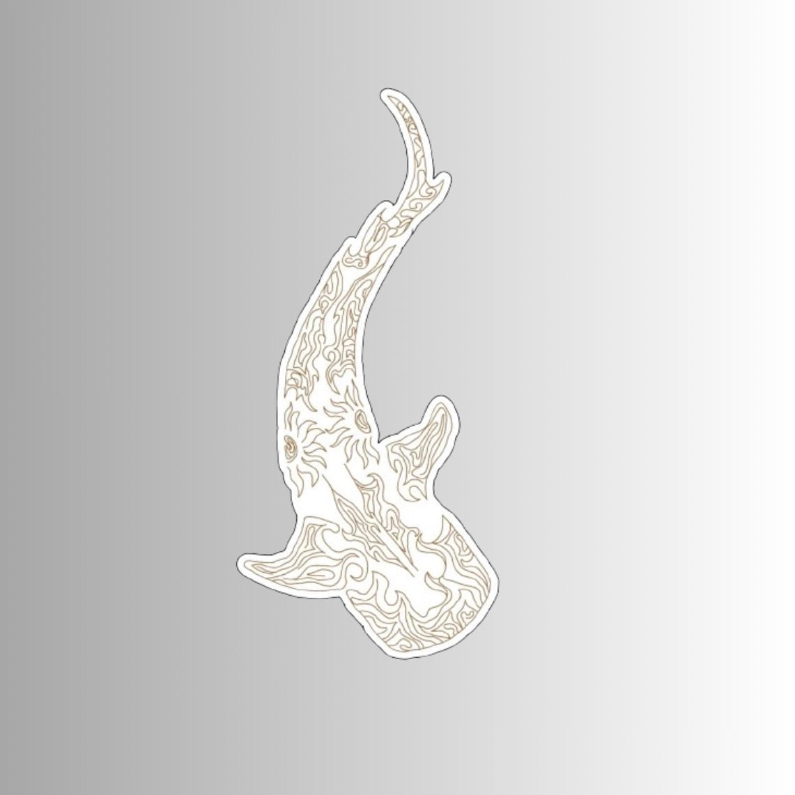 whale shark sticker