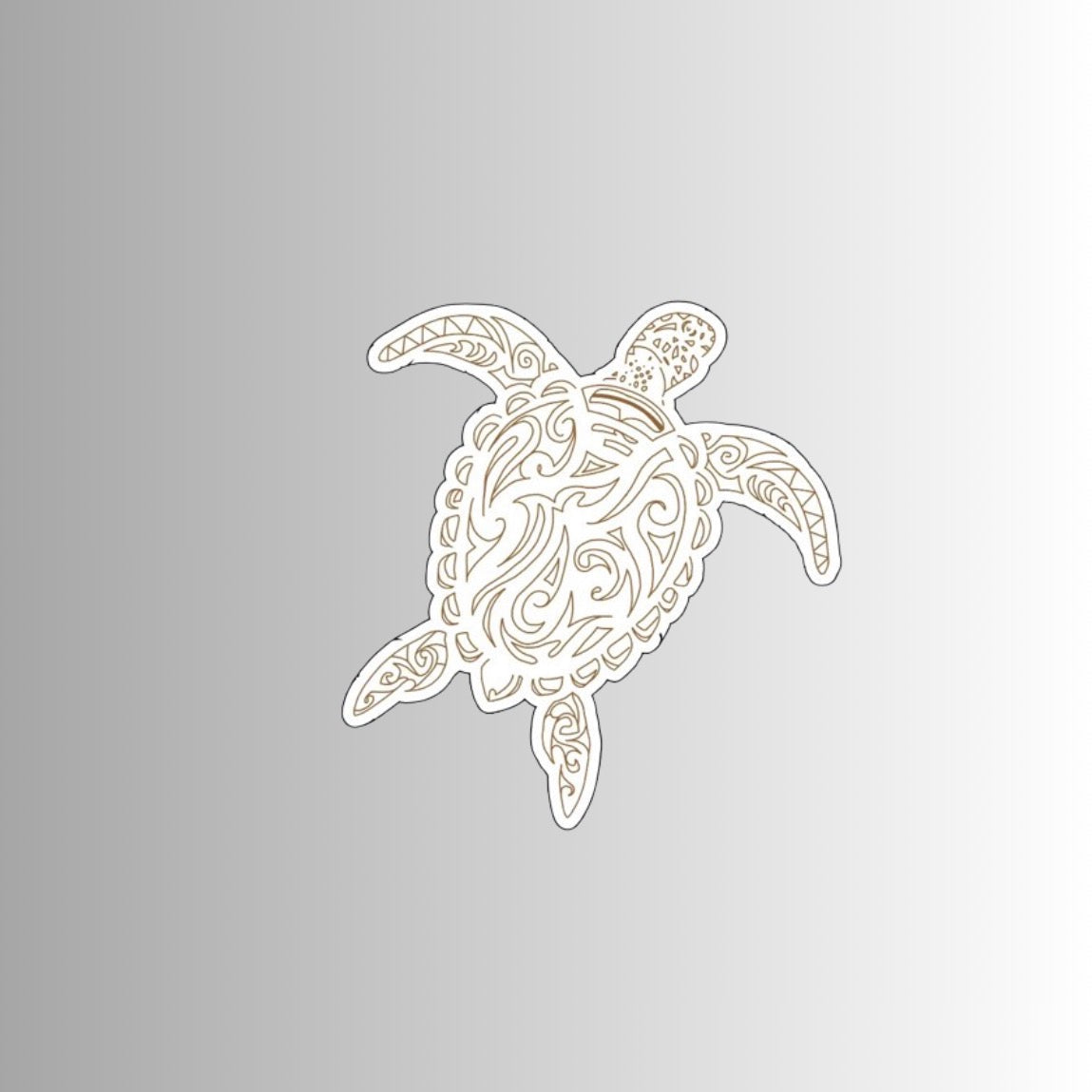 Turtle sticker