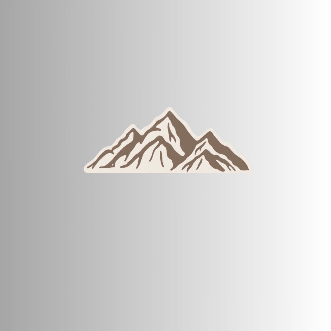 Mountain sticker